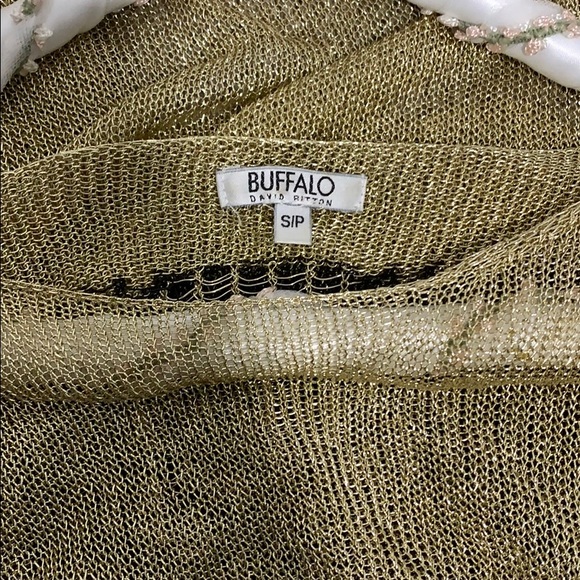 Buffalo David Vitton Beautiful golden top 🧡🤎 - Picture 5 of 6